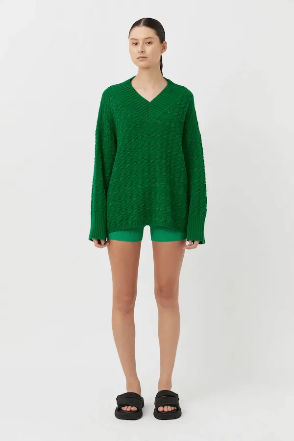AINSLEY STRIPE SWEATER
