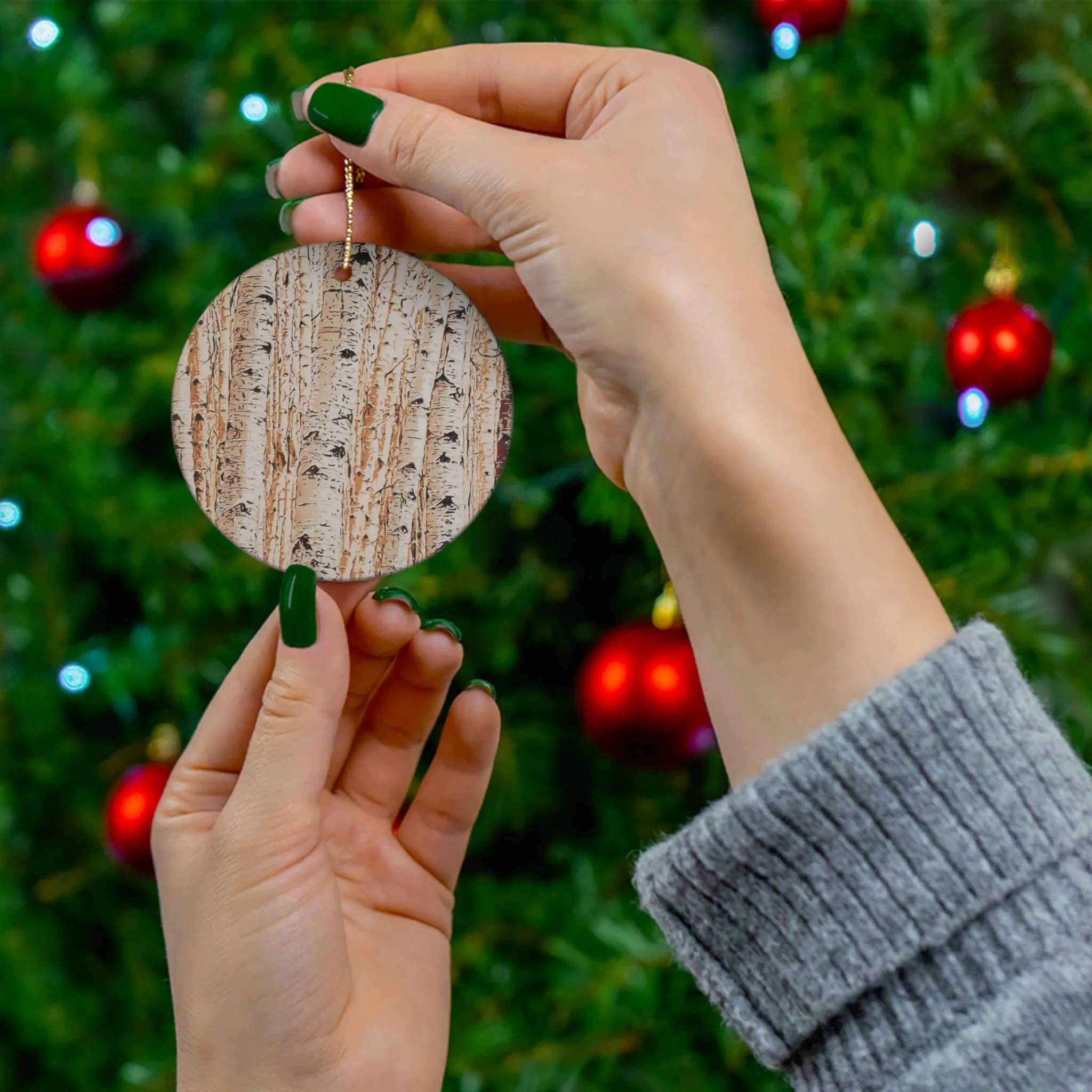 All We Can't See Ceramic Ornament