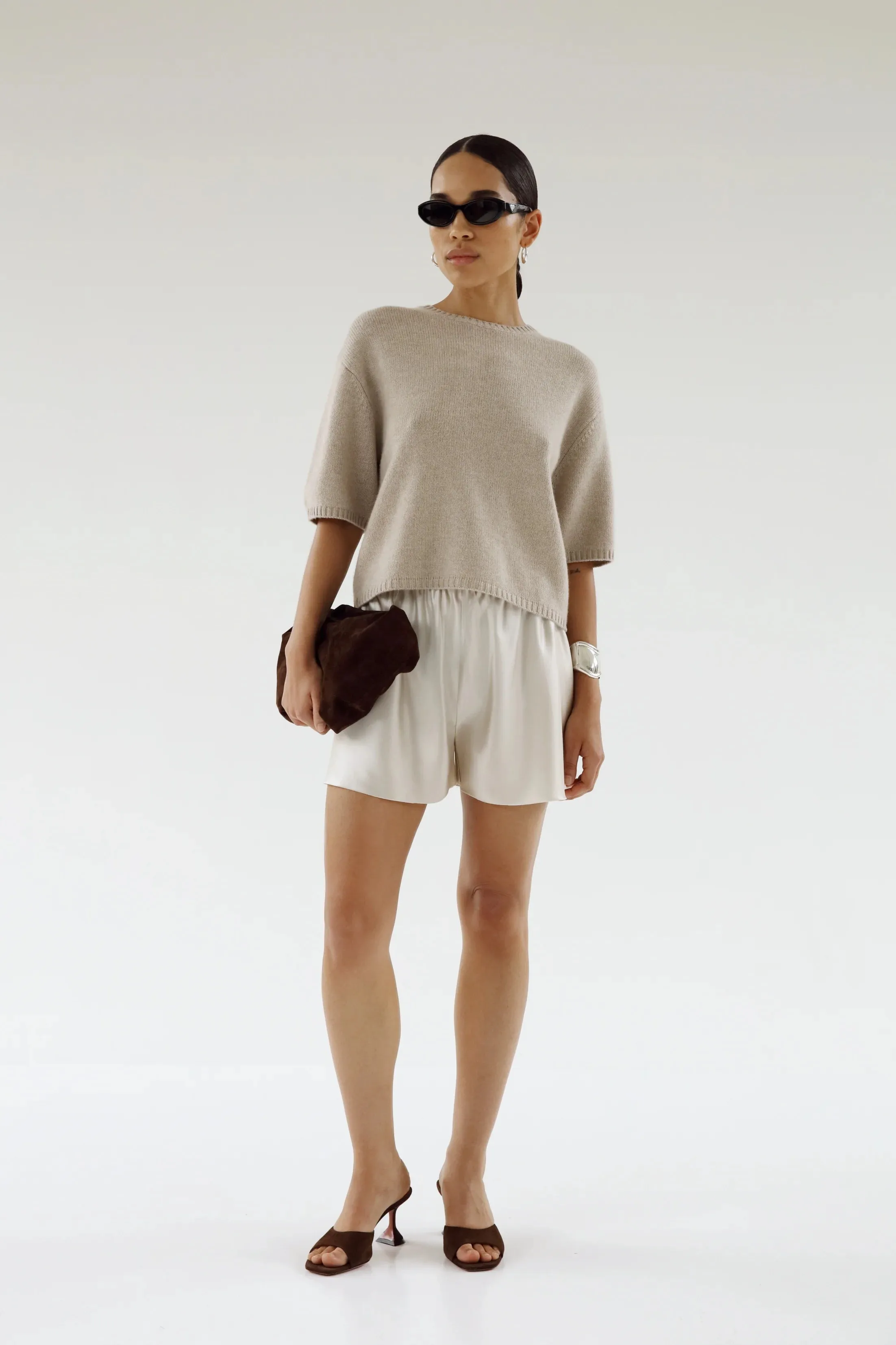 Almada Fei T-Shirt in Taupe
