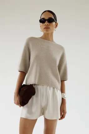 Almada Fei T-Shirt in Taupe