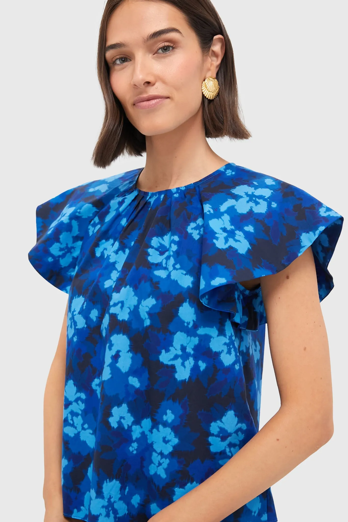 Azure Rumi Top