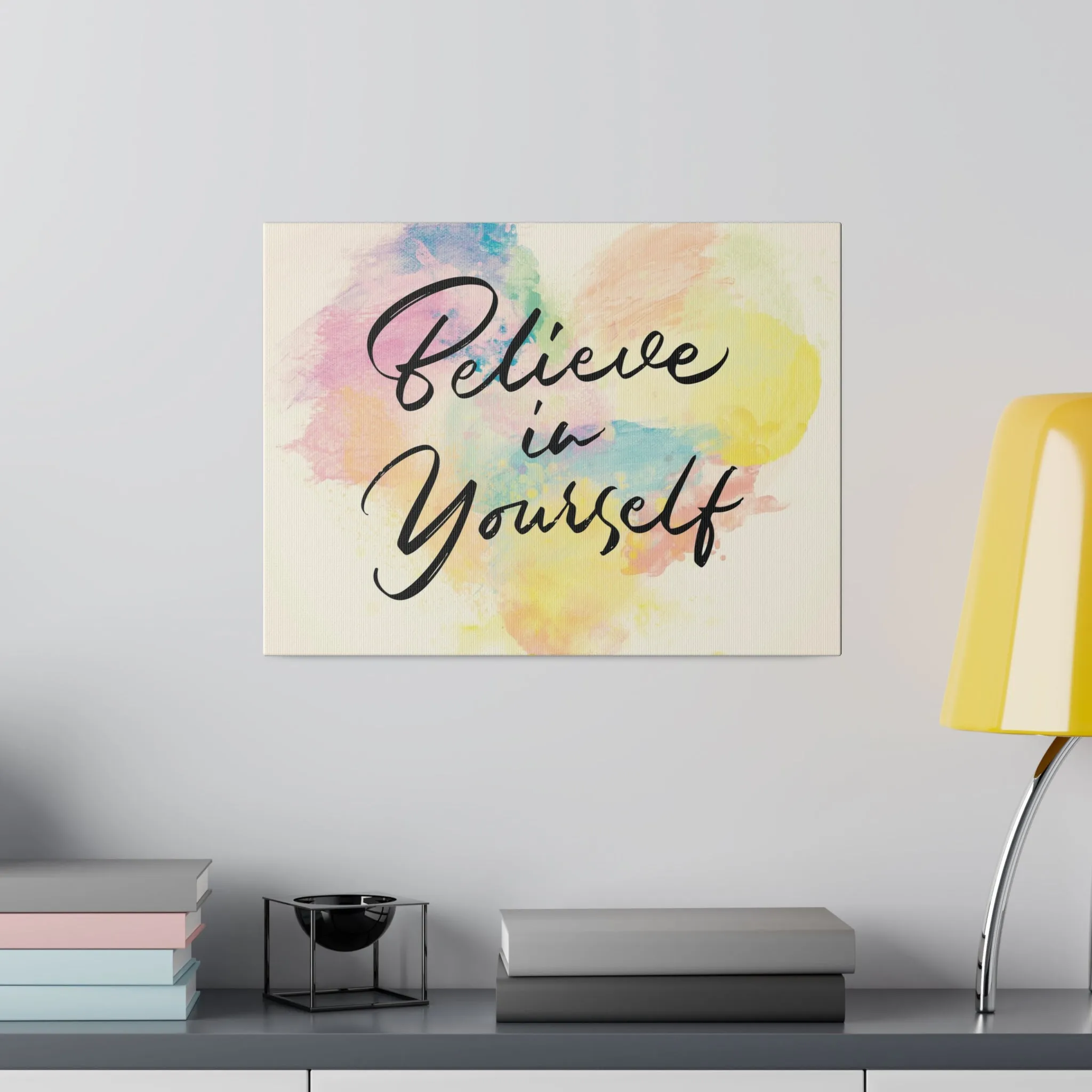 Believe In Yourself | Matte Canvas | Horizontal