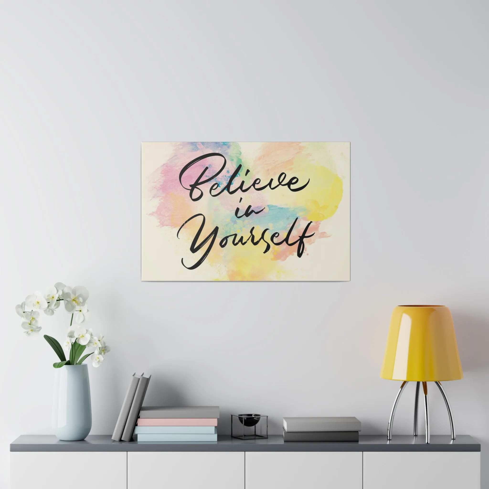 Believe In Yourself | Matte Canvas | Horizontal