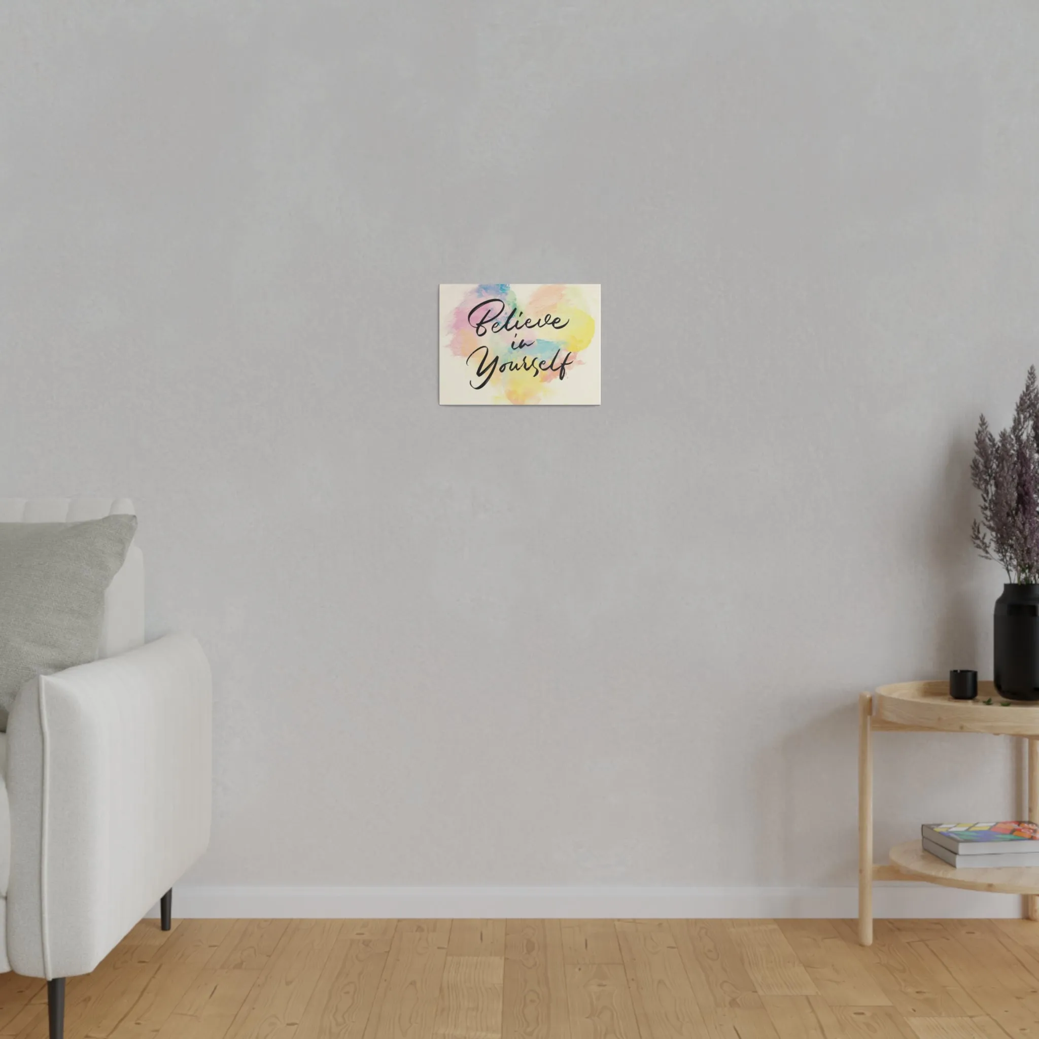 Believe In Yourself | Matte Canvas | Horizontal