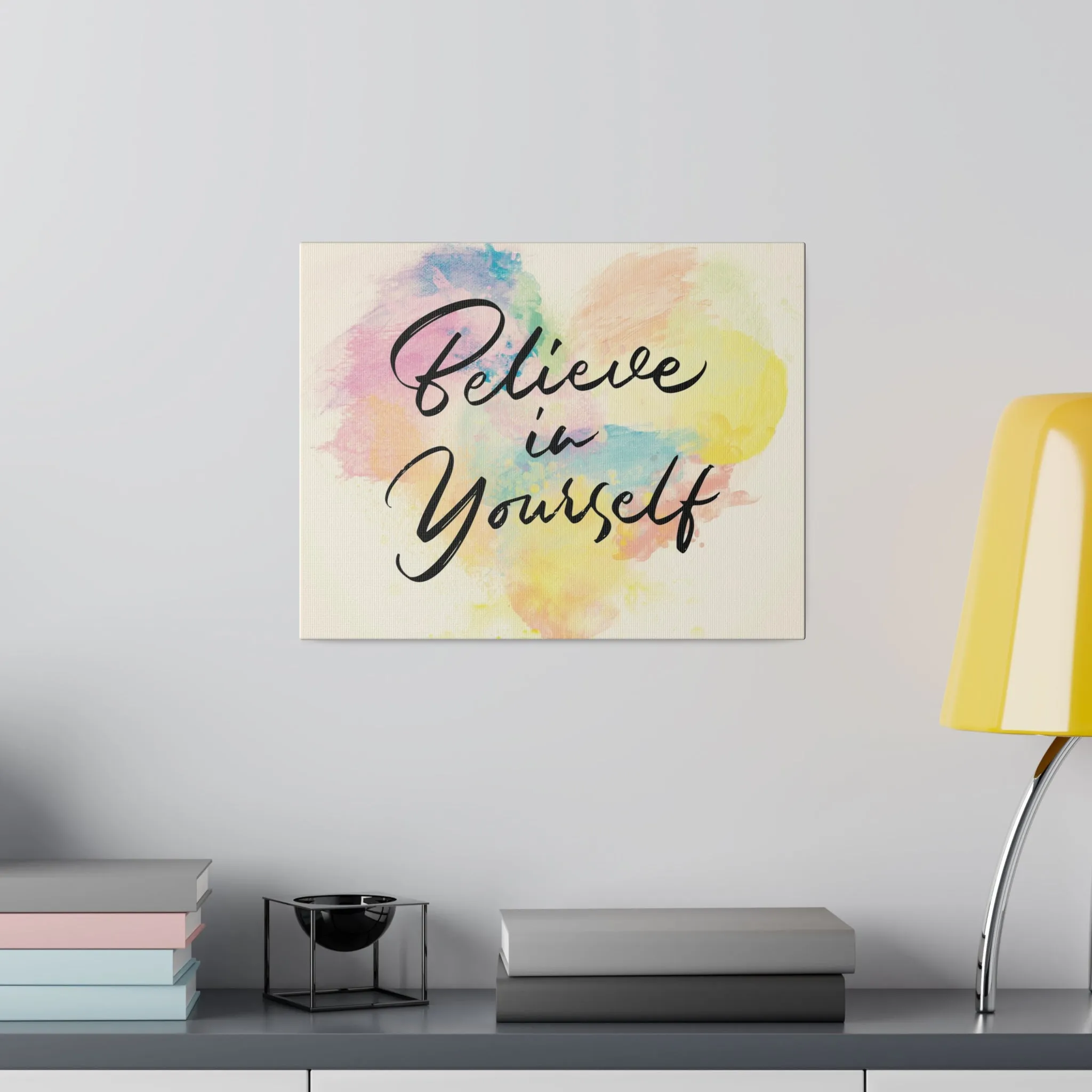 Believe In Yourself | Matte Canvas | Horizontal