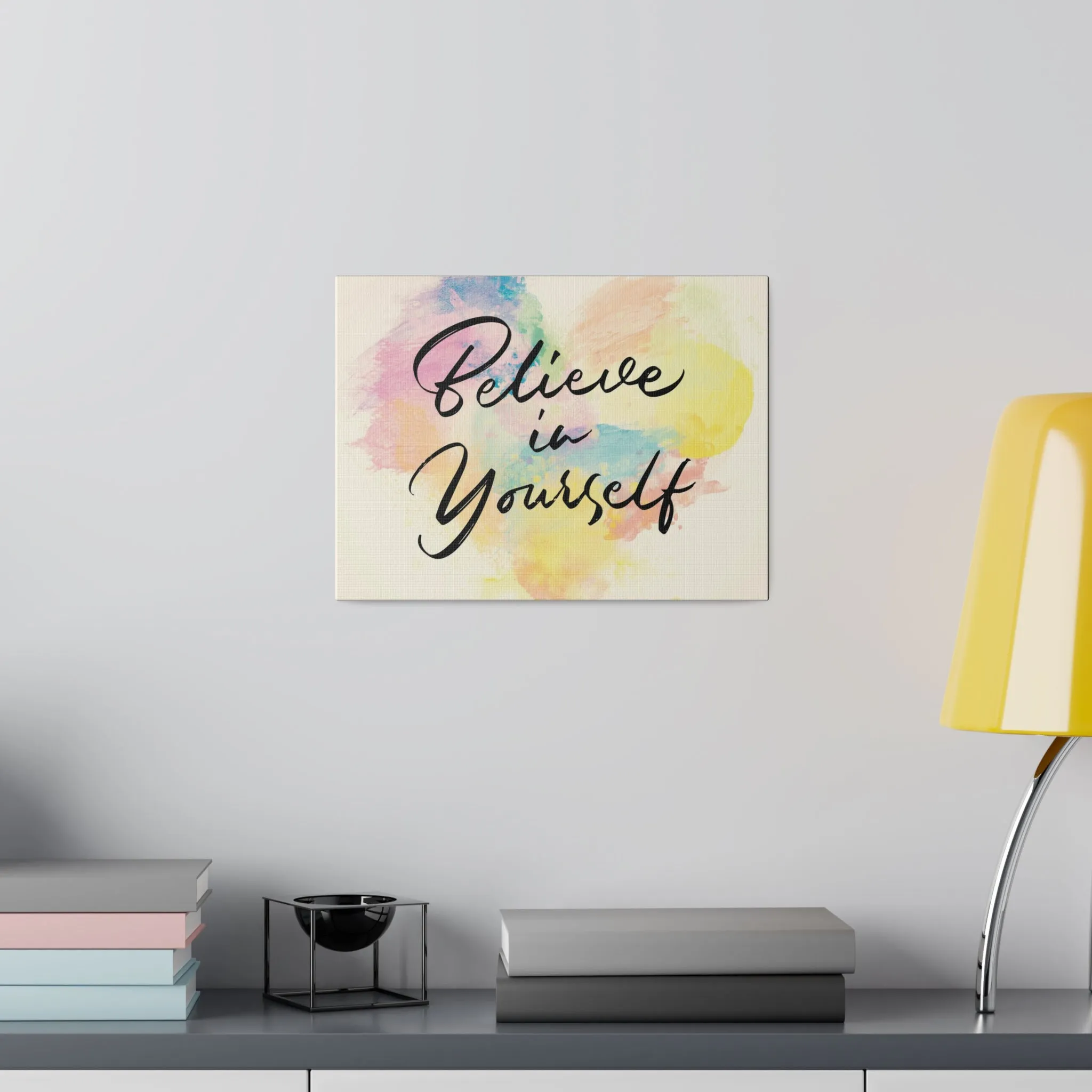 Believe In Yourself | Matte Canvas | Horizontal