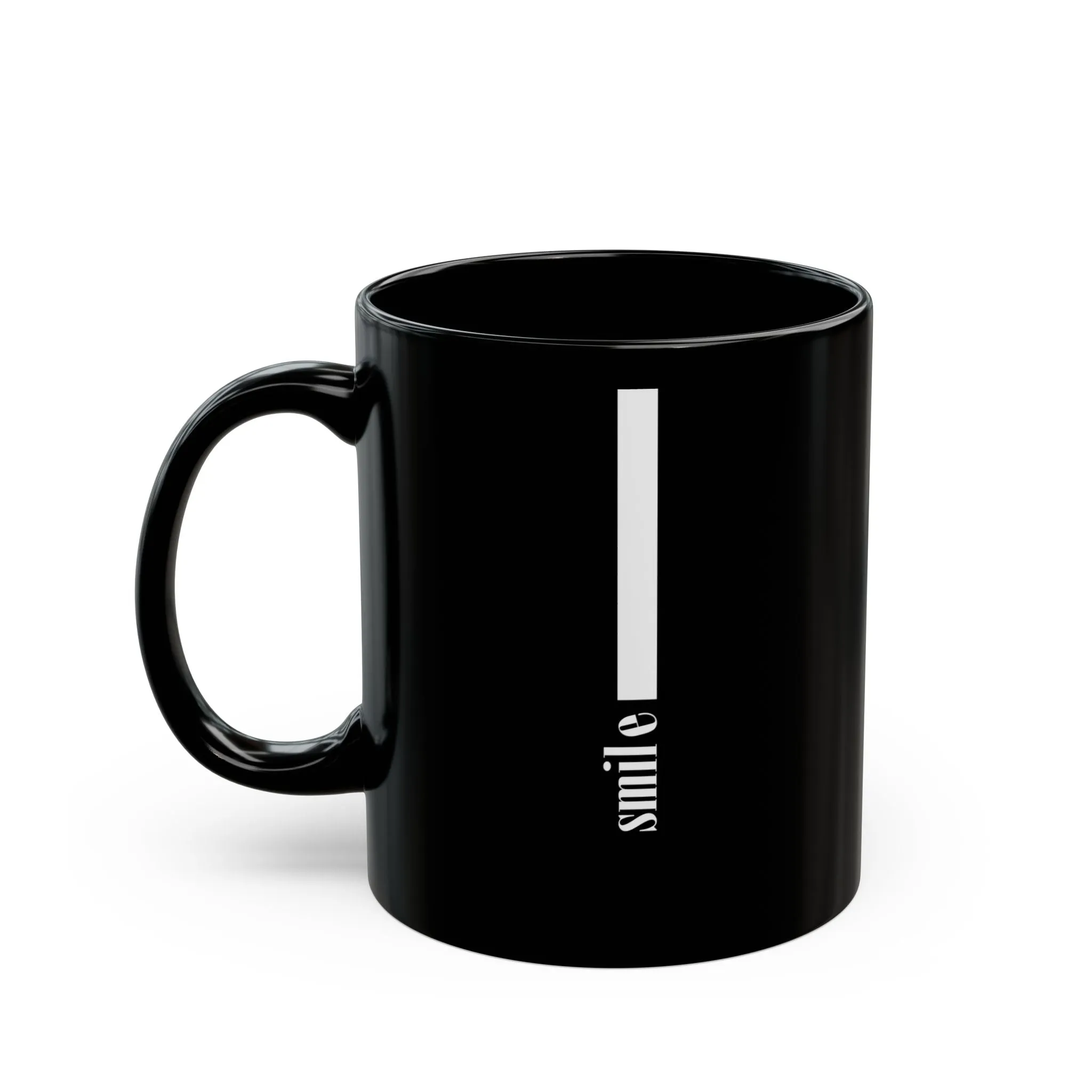 Black Mug : Smile