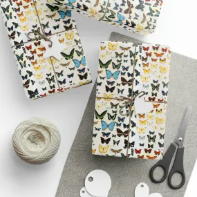 Butterfly Rainbow Wrapping Paper