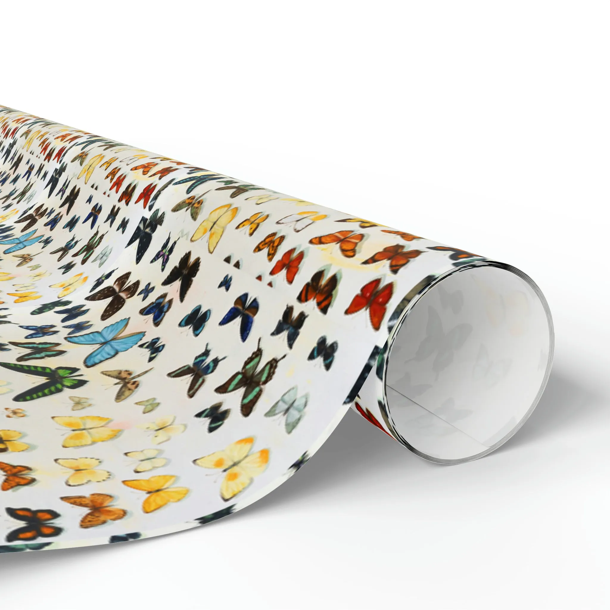Butterfly Rainbow Wrapping Paper