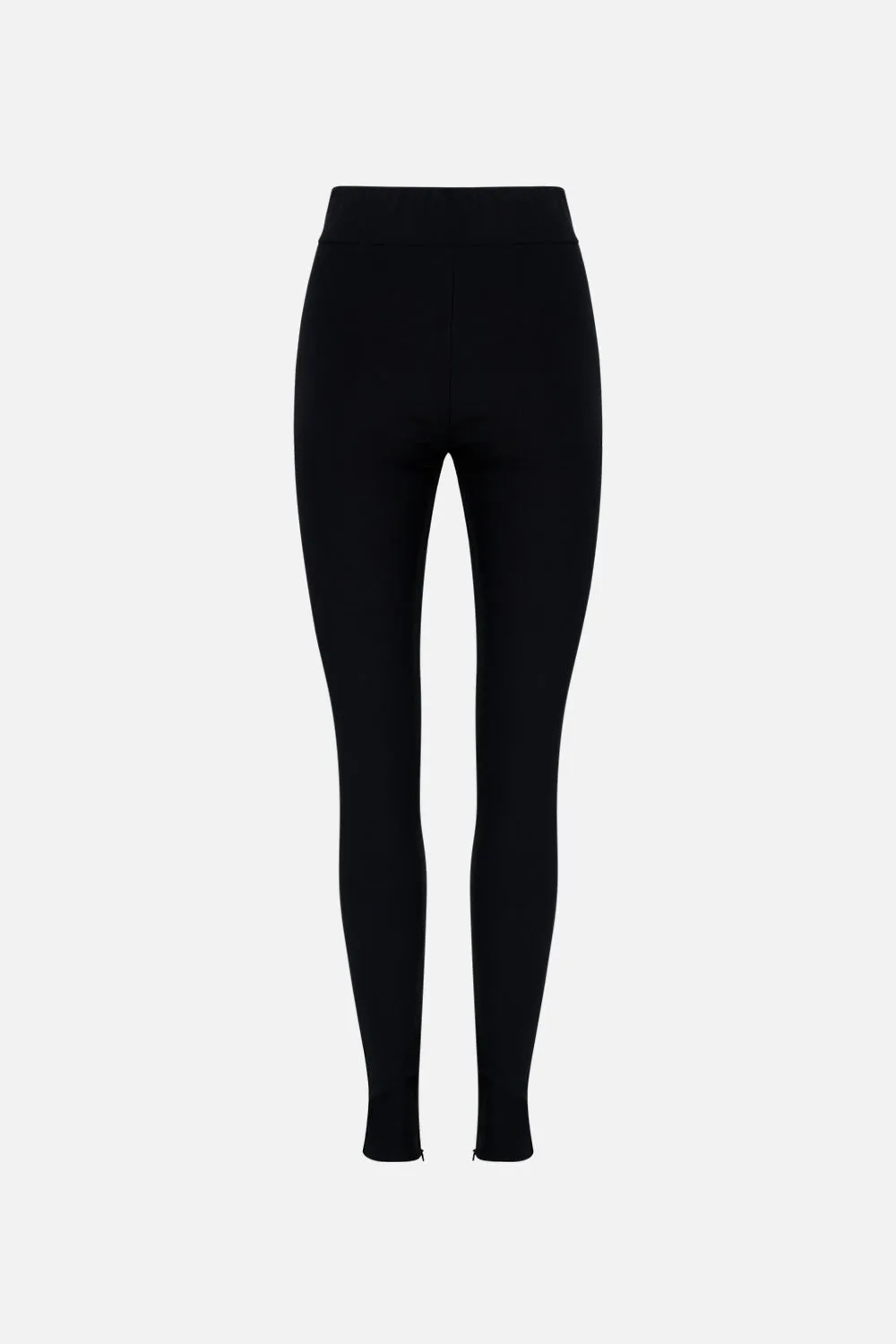 BUTTON EMBELLISHED PONTE PANT FLORENCE FIELD DAY