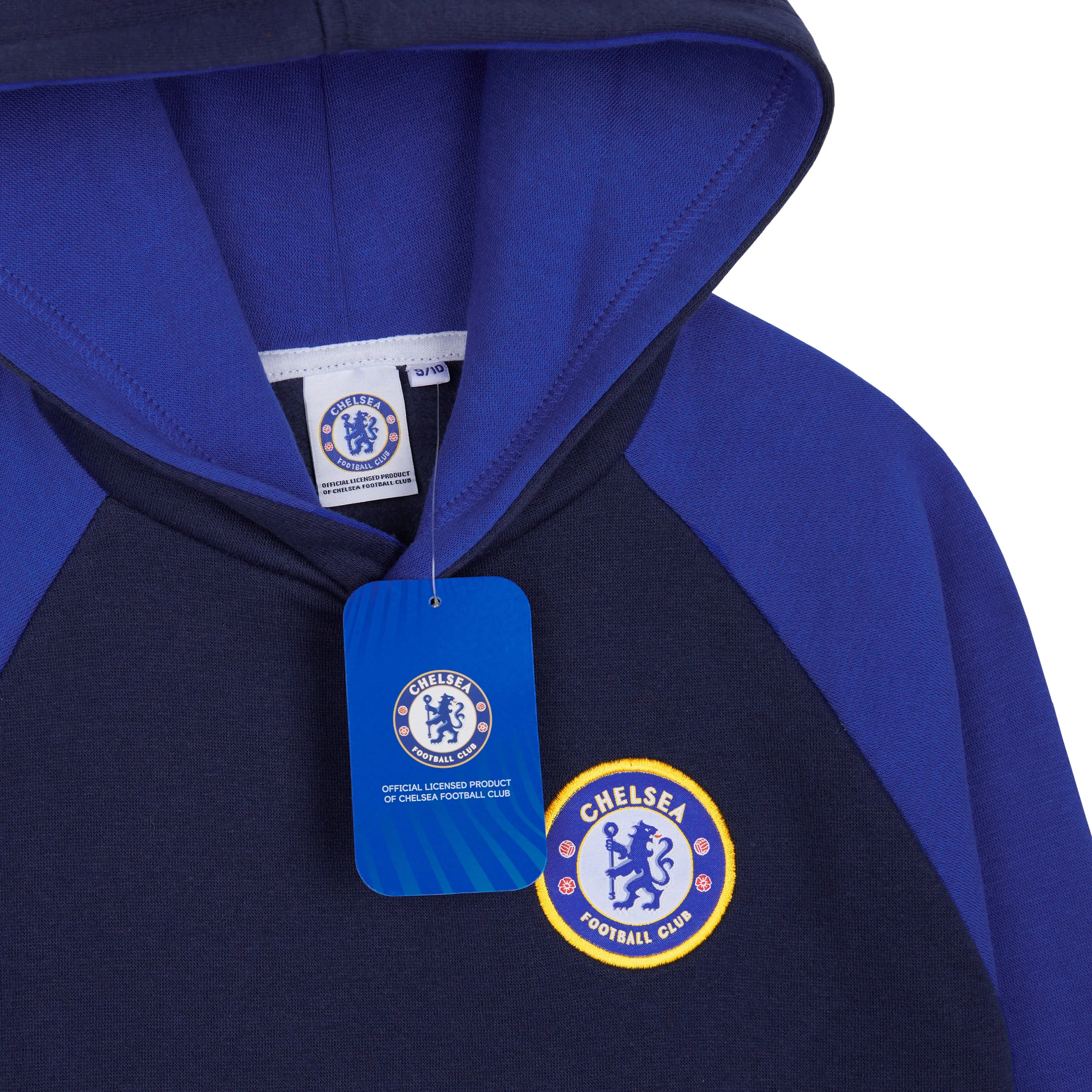 Chelsea F.C. Boys Pullover Hoodie with Pockets