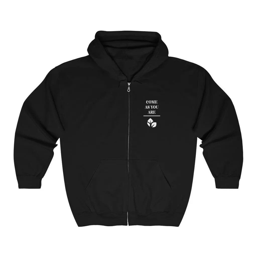 Come As You Are Heavy Blend™ Full Zip Hooded Sweatshirt