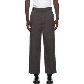Comme des Garcons Homme Grey Cotton Weather Trousers