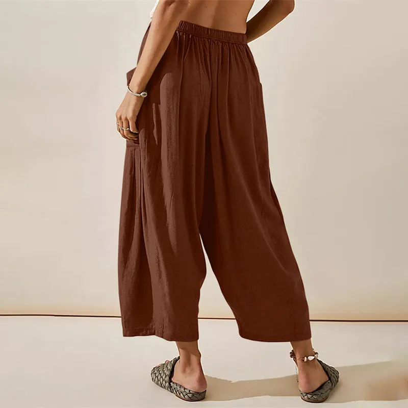 【Cotton And Linen】Comfortable Casual Pants