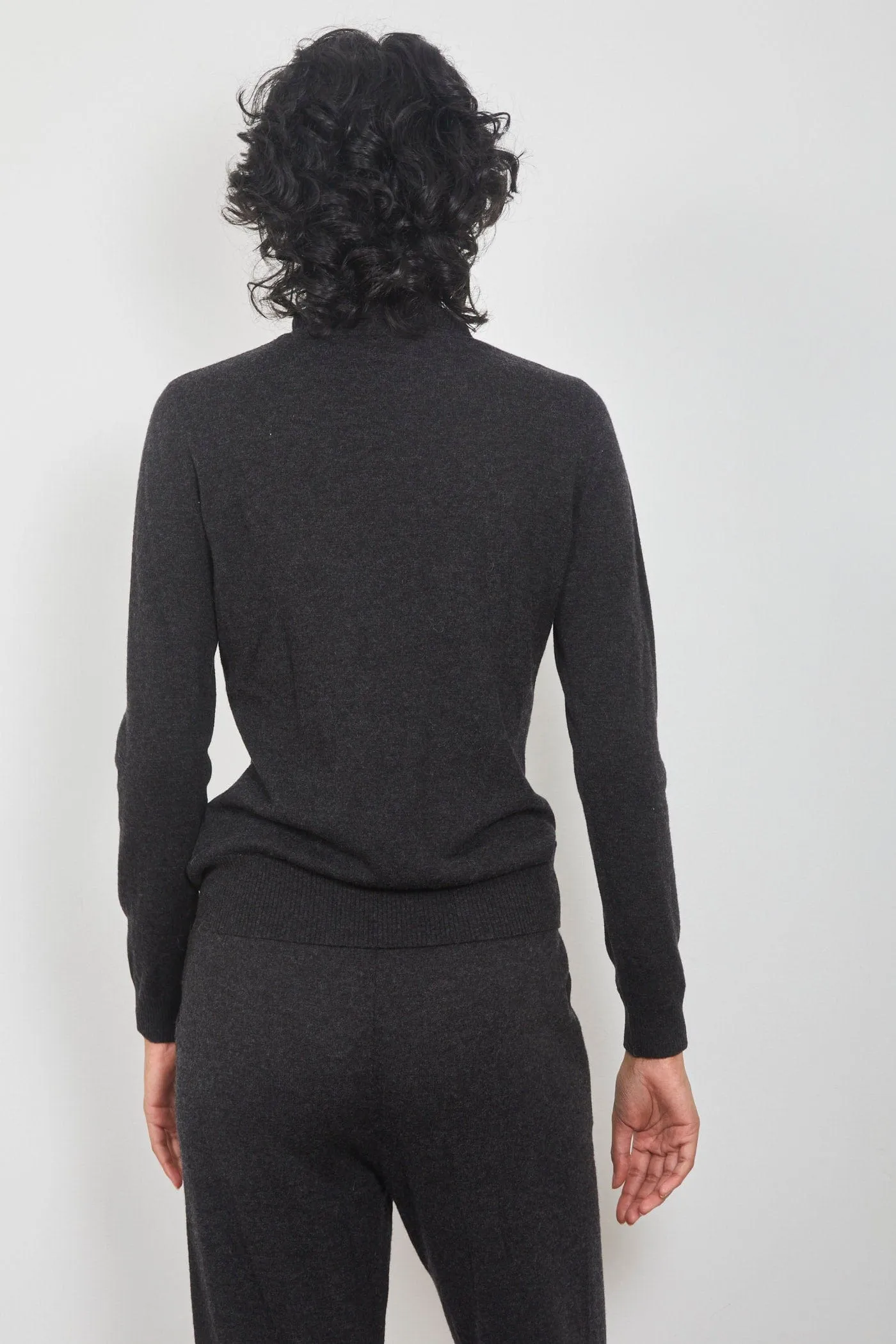 Dalston Colette Roll Neck Sweater Ember