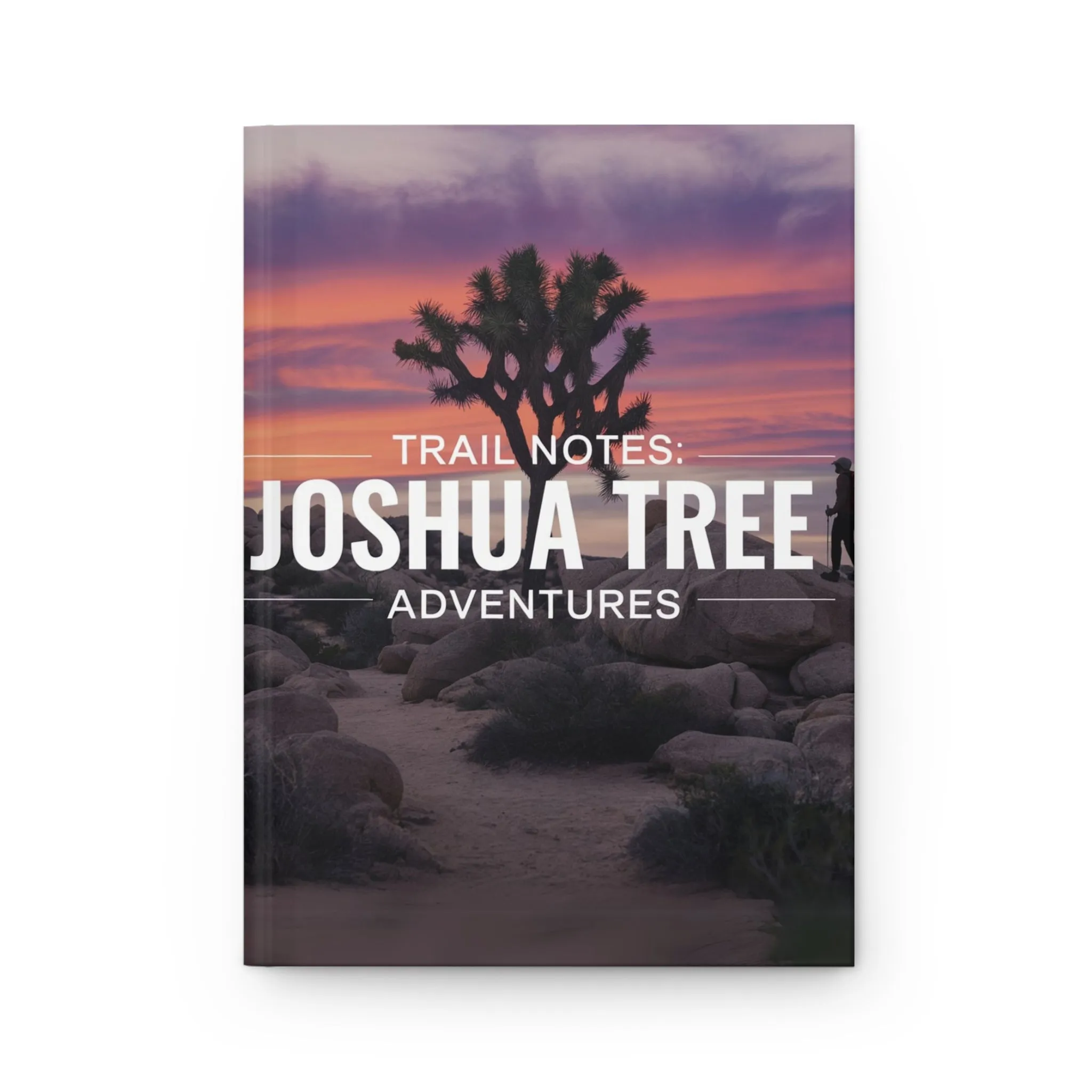 DUO MODERN "Trail Notes: Joshua Tree Adventures" Hardcover Journal