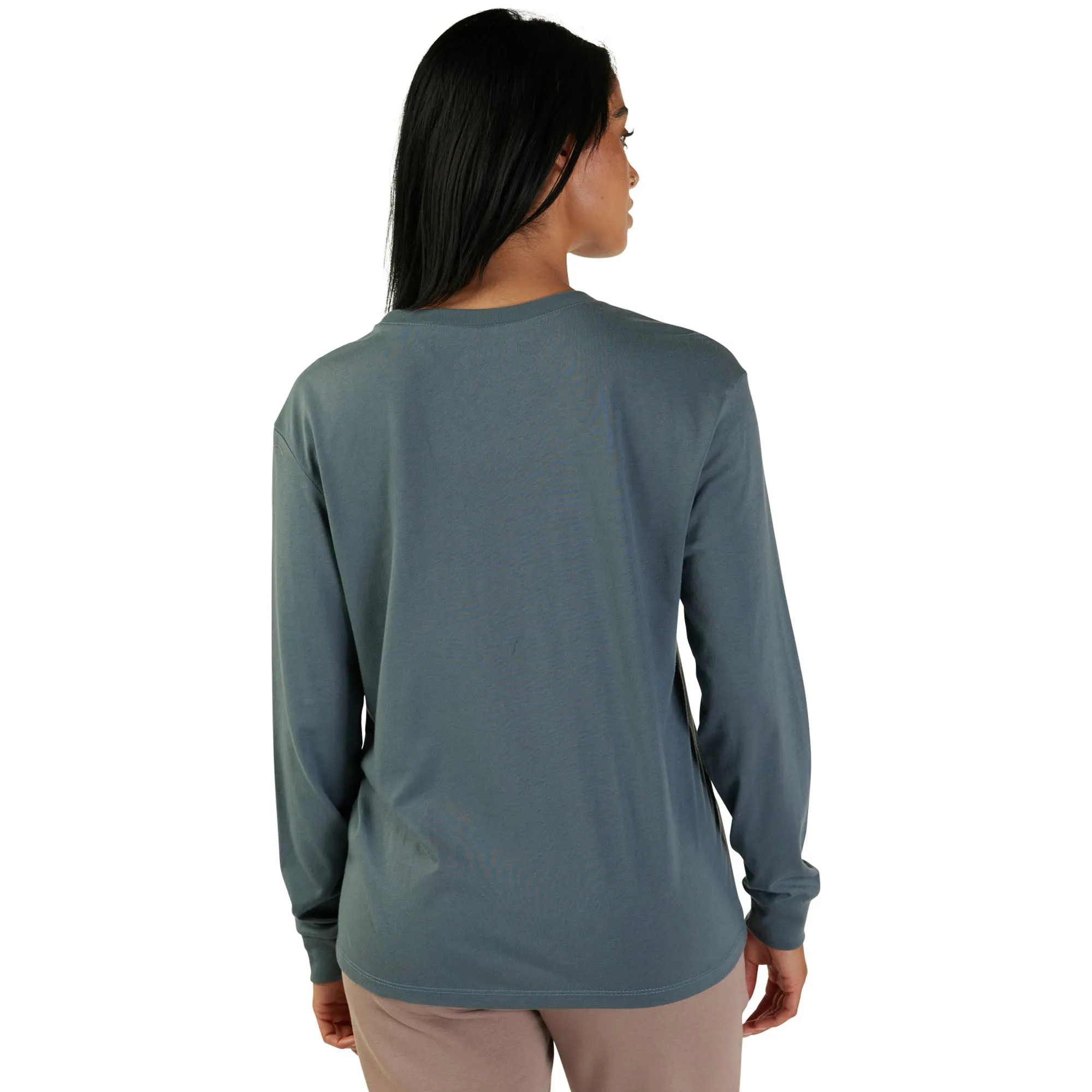 Fox Racing Fox Head Long Sleeve T-Shirt Citadel Blue