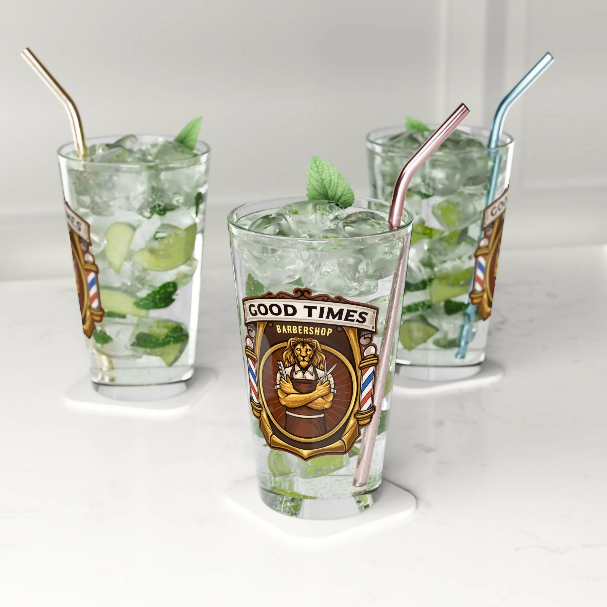 Good Times Pint Glass