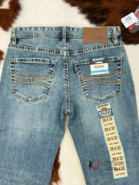 HOOEY X ROCK & ROLL MEDIUM VINTAGE REVOLVER STRAIGHT STRAIGHT LEG LADDER STITCH