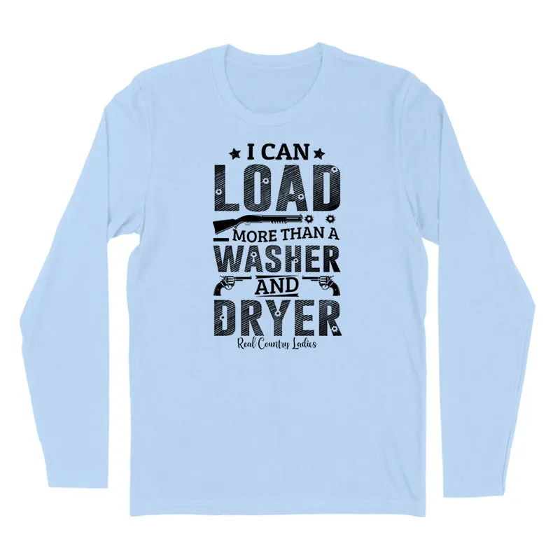 I Can Load More Than A Washer Black Print Hoodies & Long Sleeves