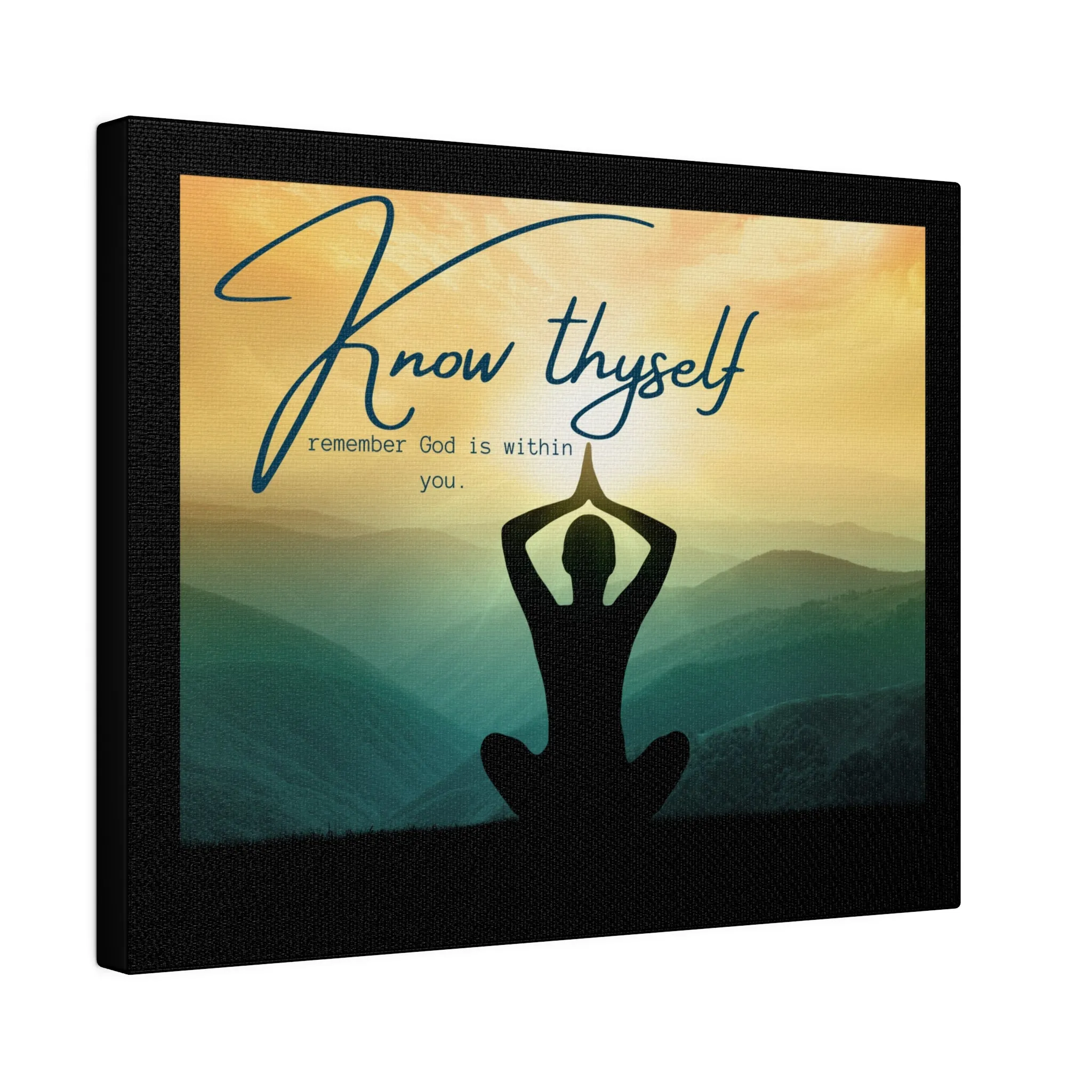 Know Thyself | Matte Canvas | Stretched, 0.75"
