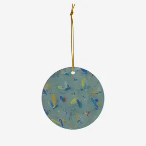 Las Abejas Ceramic Ornament