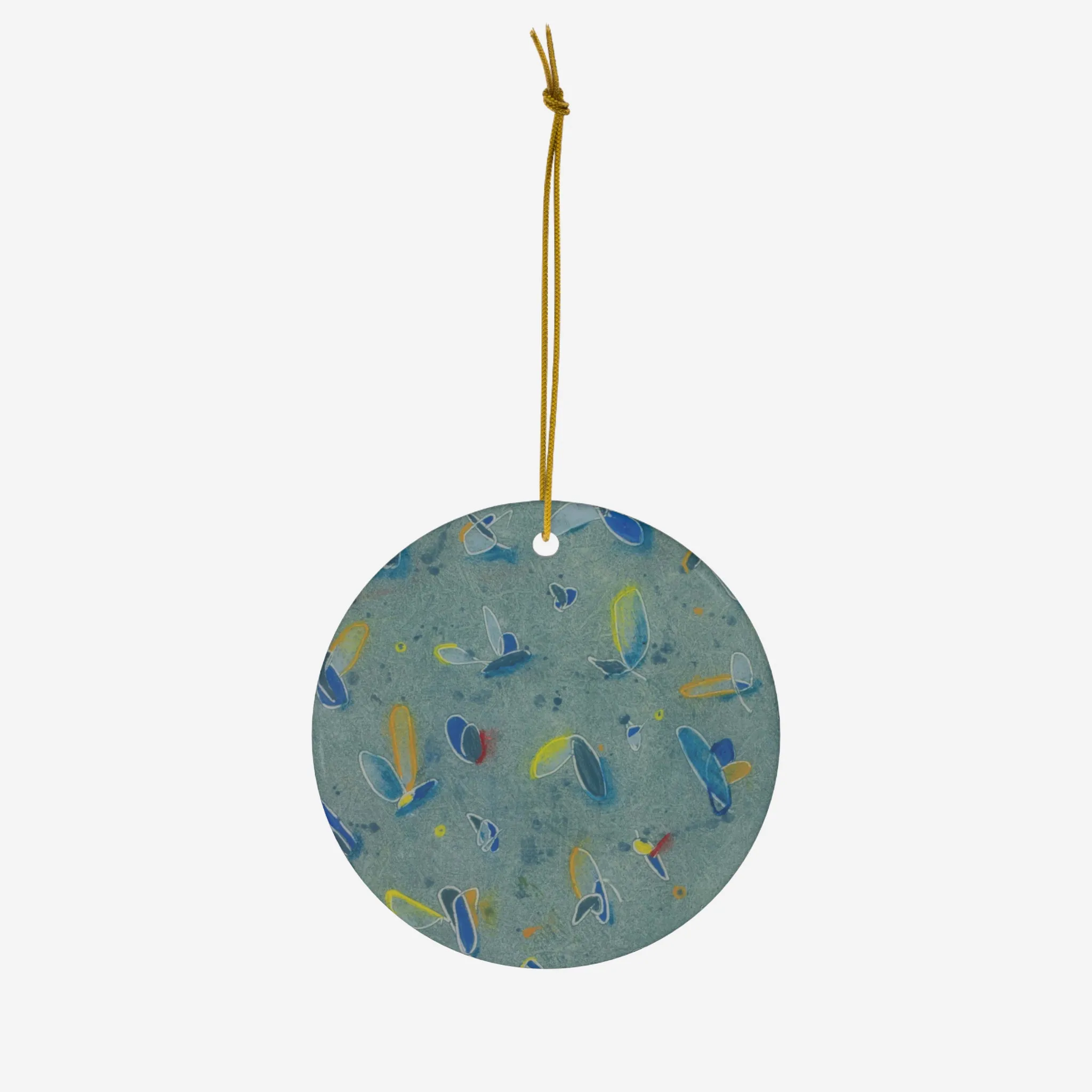 Las Abejas Ceramic Ornament