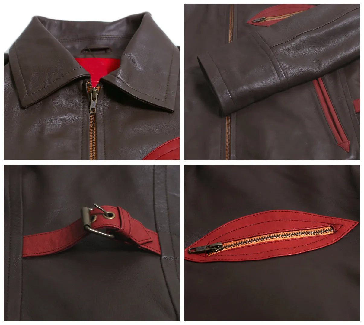 Leather Jackets Hub Mens Genuine Lambskin Leather Jacket (Black, Classic Jacket) - 1501811
