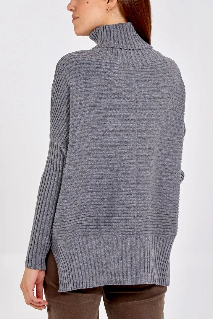 LUXURY RIB KNIT JUMPER