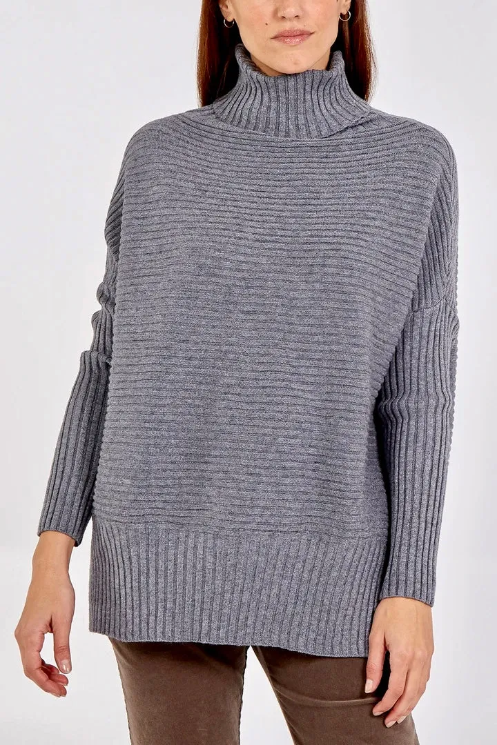 LUXURY RIB KNIT JUMPER