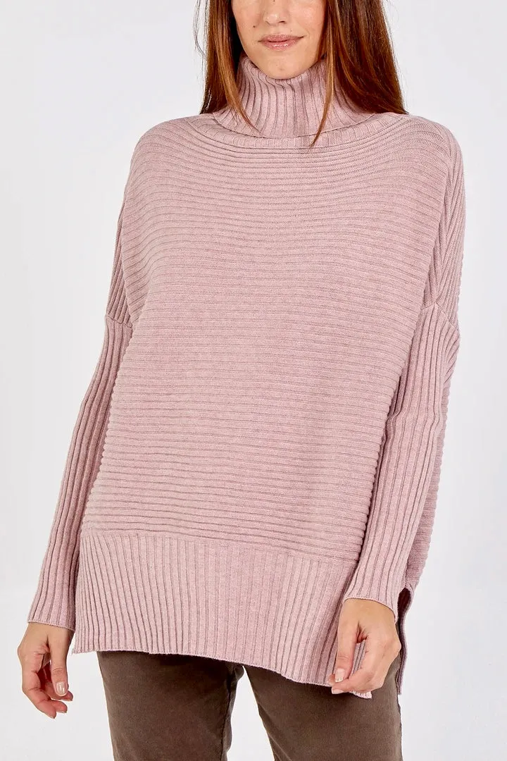 LUXURY RIB KNIT JUMPER
