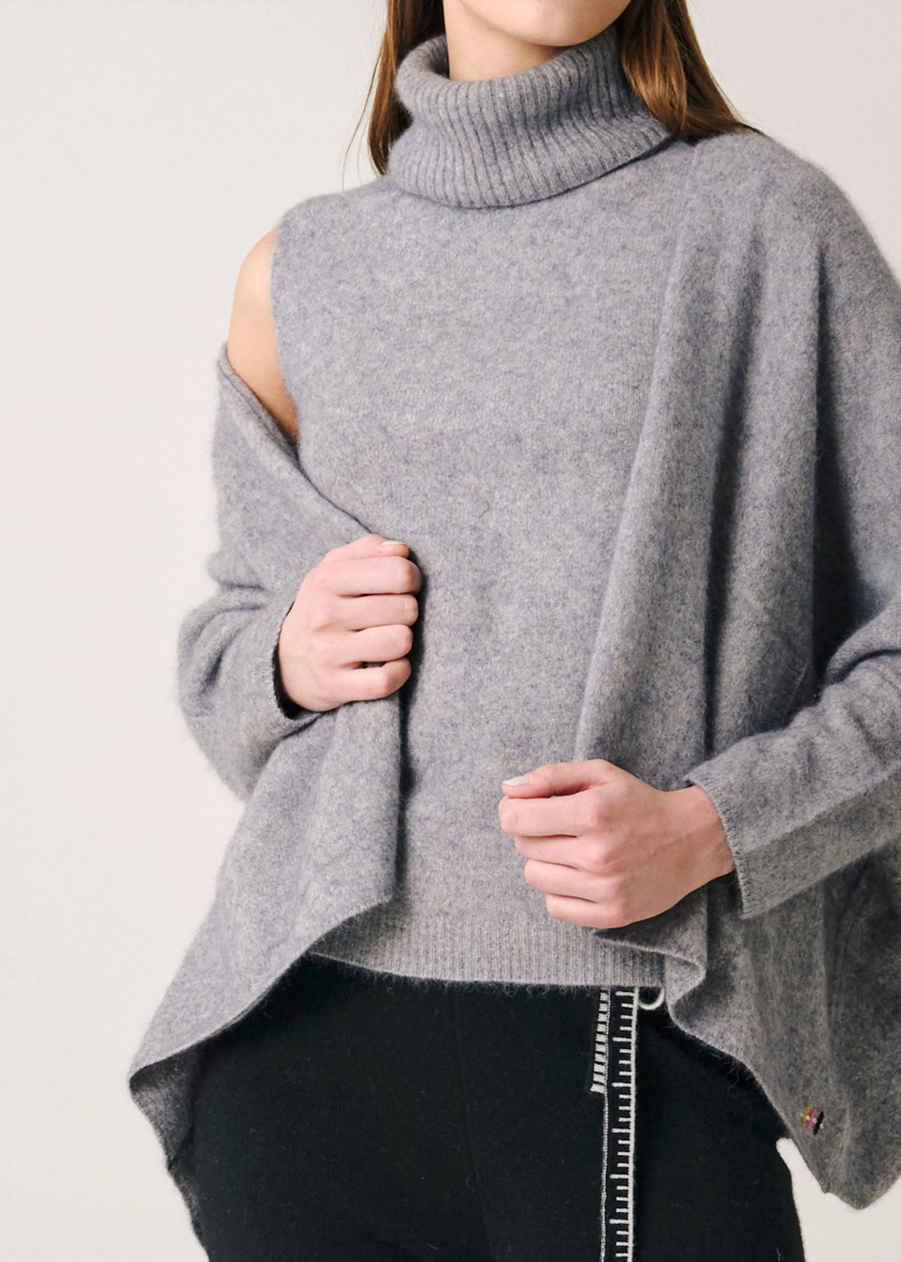 Martha Oversized Cardigan - Grey