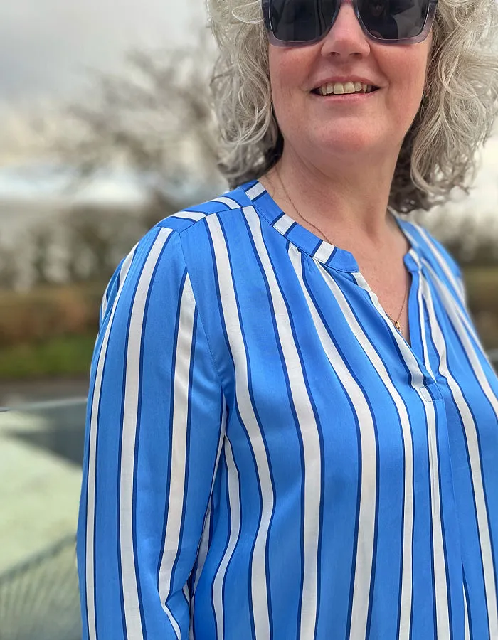 Milano Summer Stripe Blouse