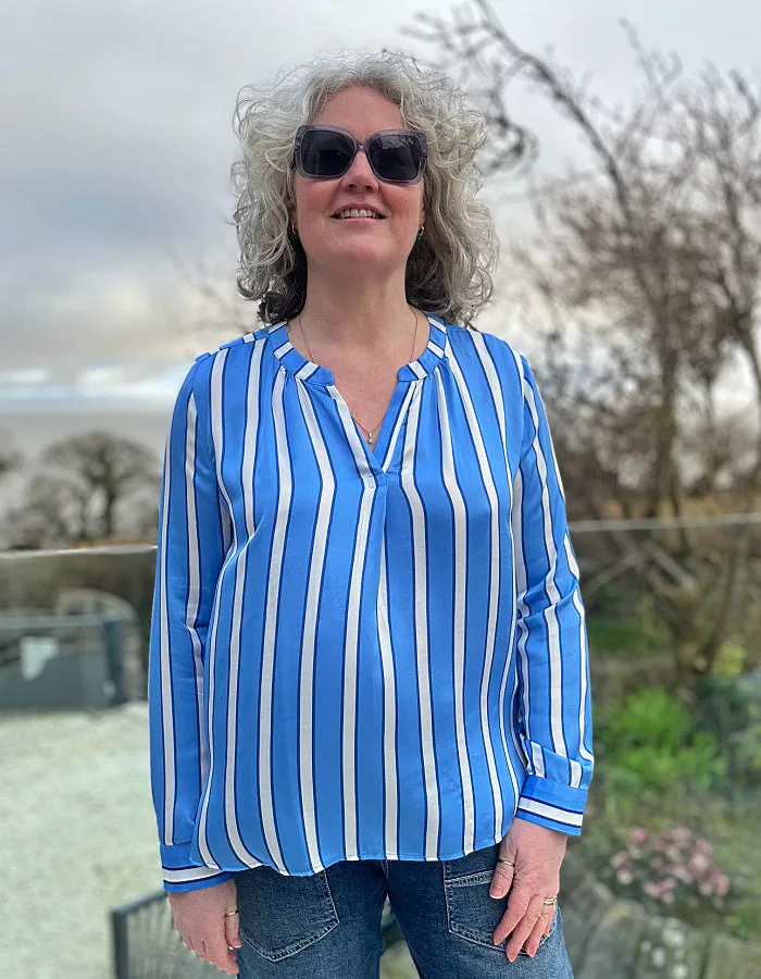 Milano Summer Stripe Blouse