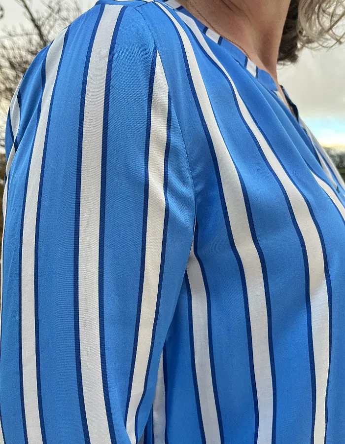 Milano Summer Stripe Blouse