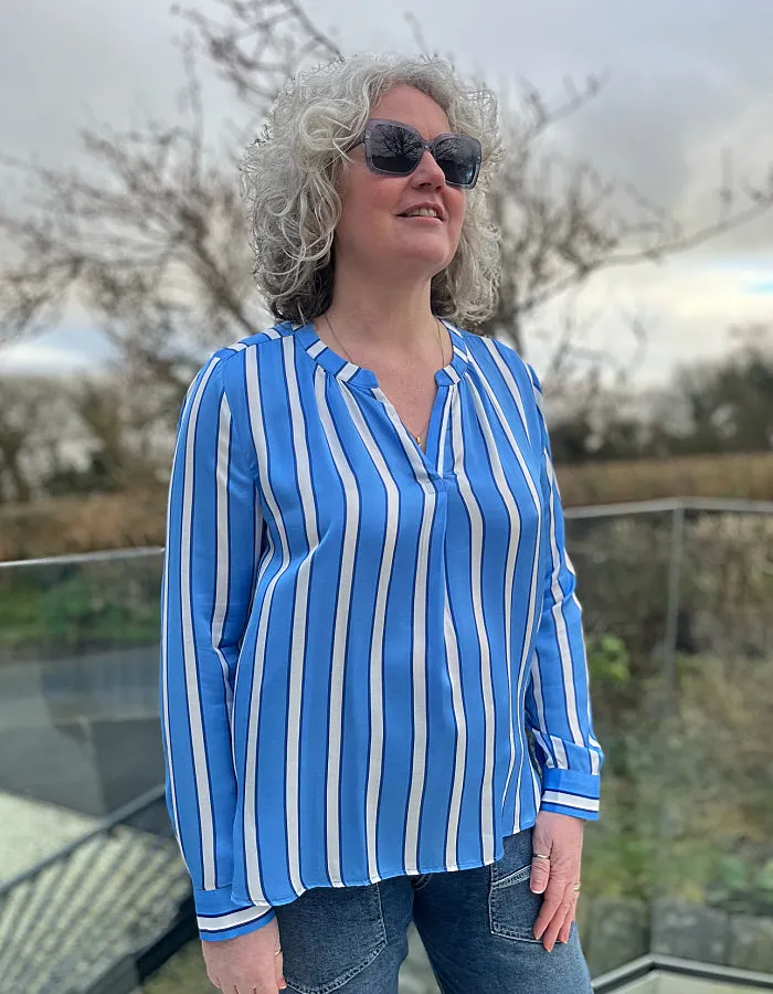 Milano Summer Stripe Blouse