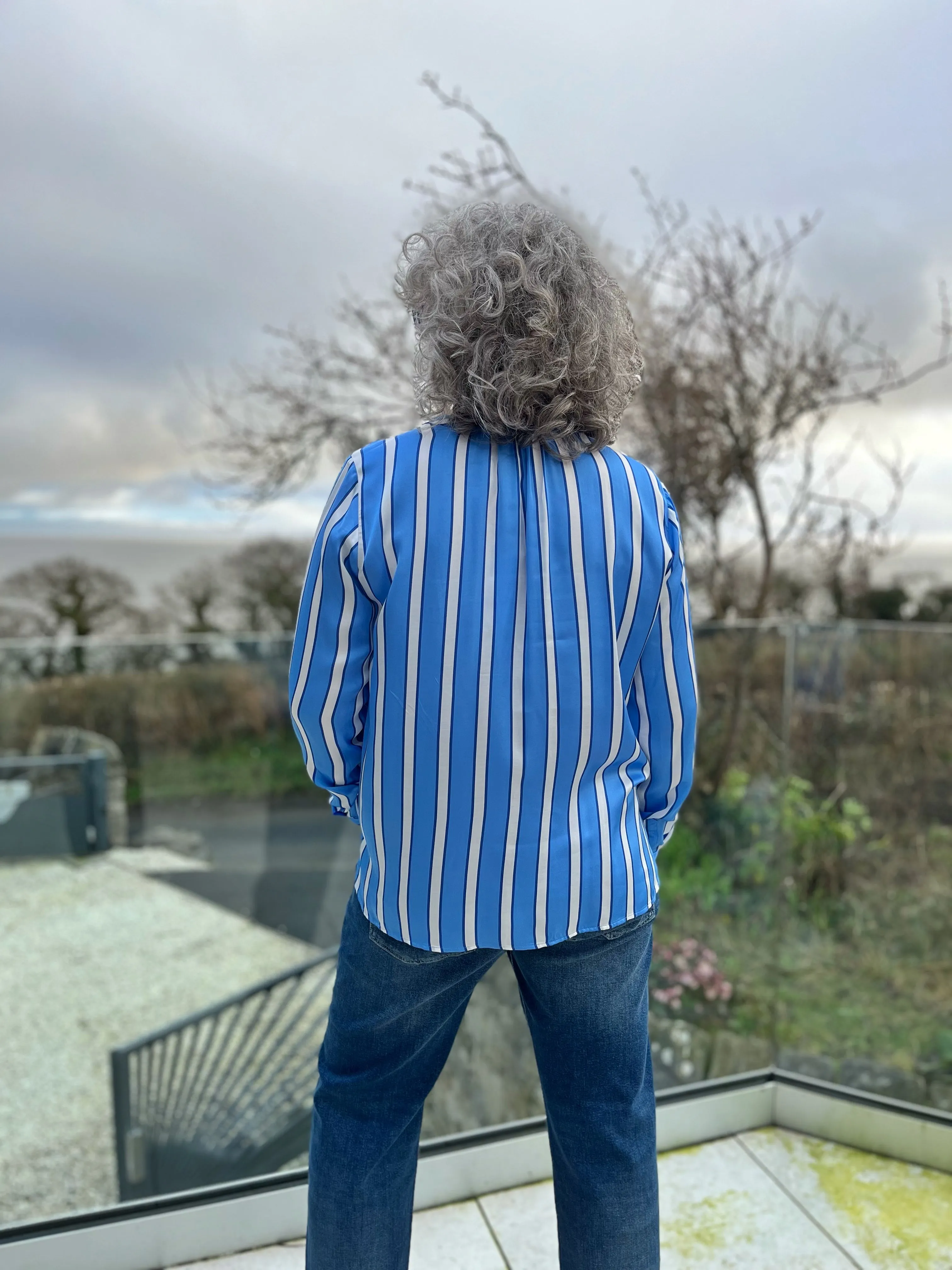 Milano Summer Stripe Blouse