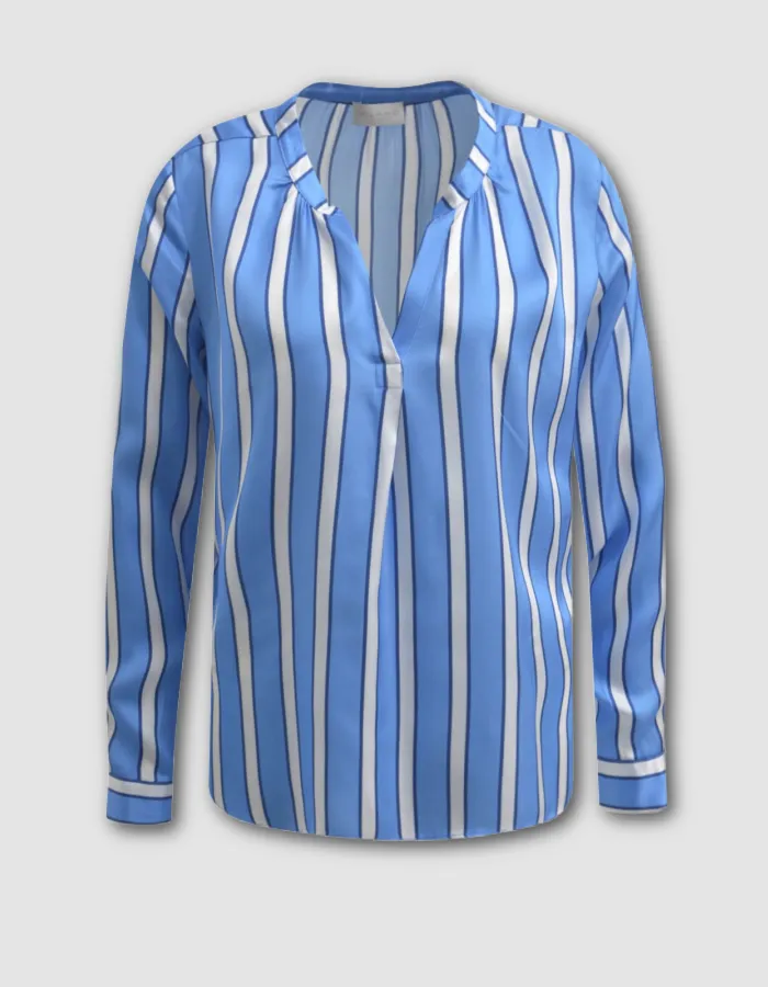 Milano Summer Stripe Blouse