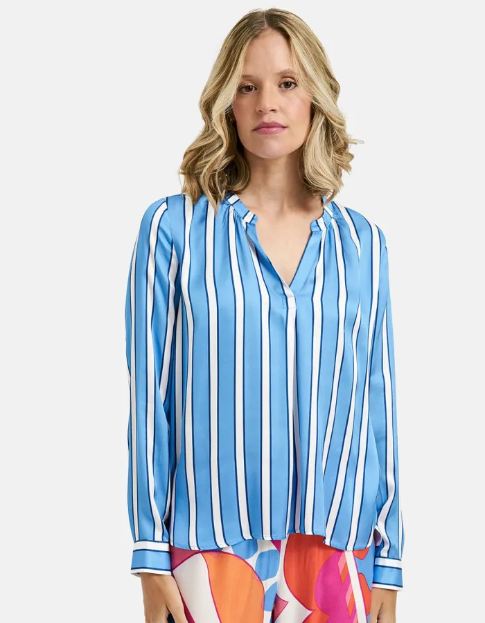 Milano Summer Stripe Blouse