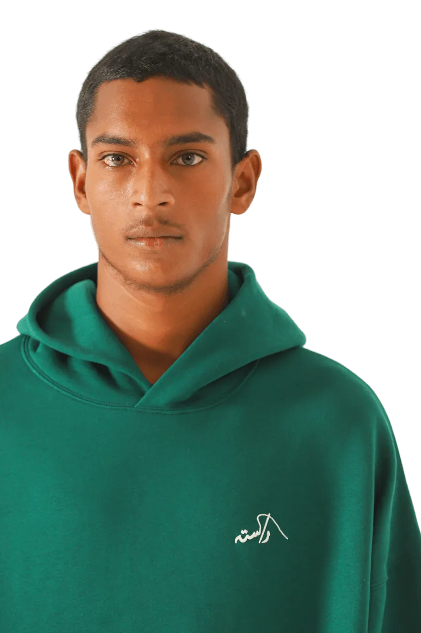 moss green made in pak hoodie (v1)