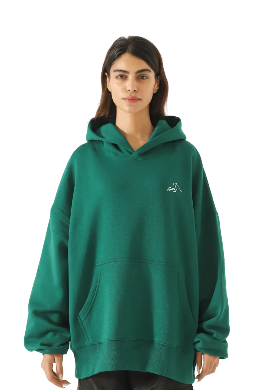 moss green made in pak hoodie (v1)