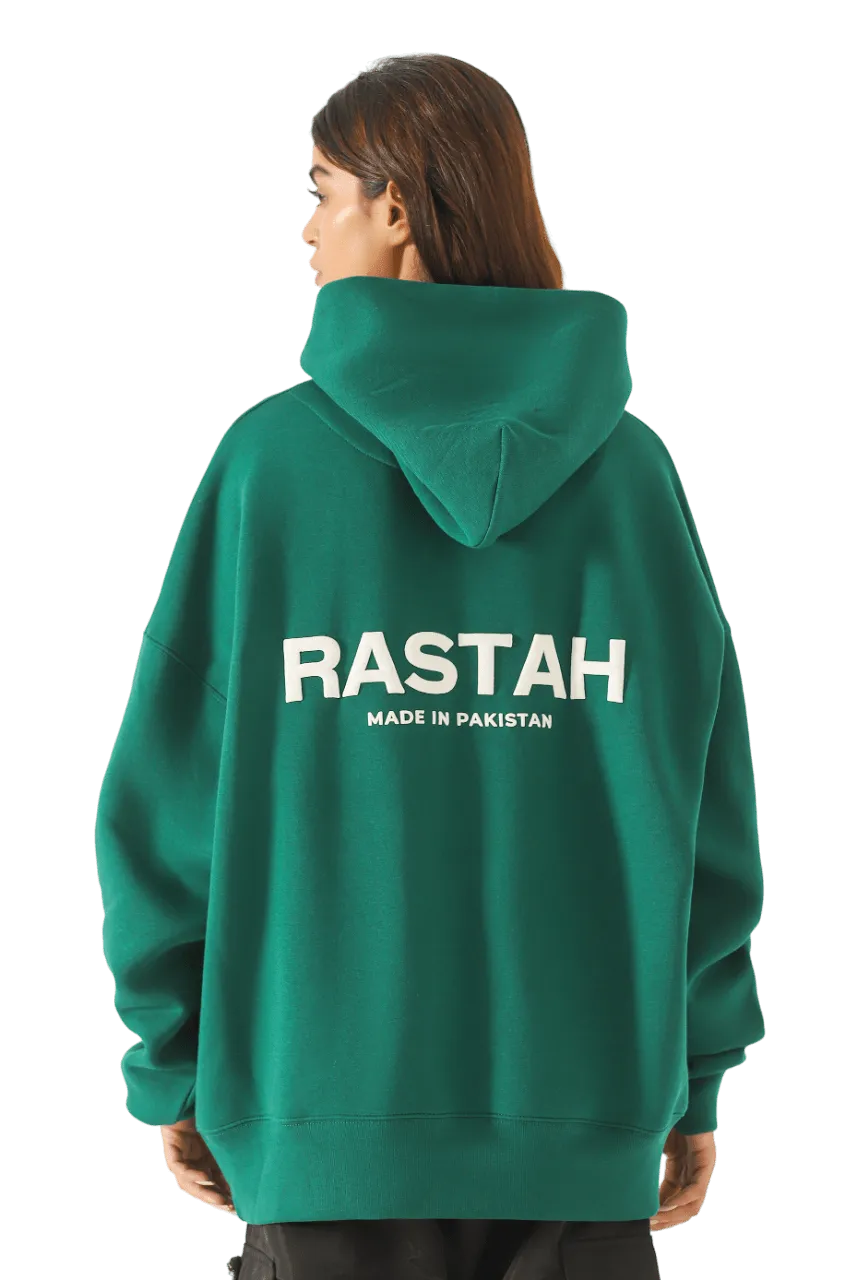 moss green made in pak hoodie (v1)