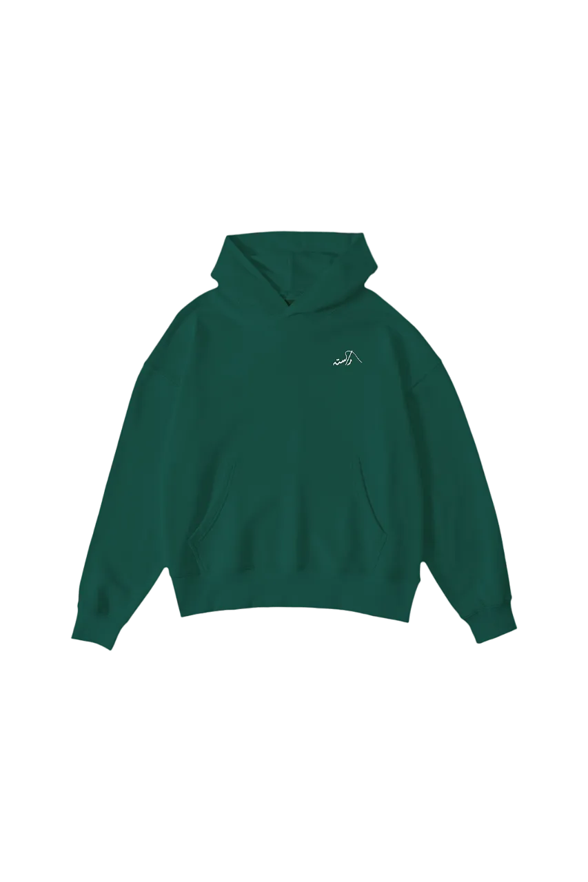 moss green made in pak hoodie (v1)