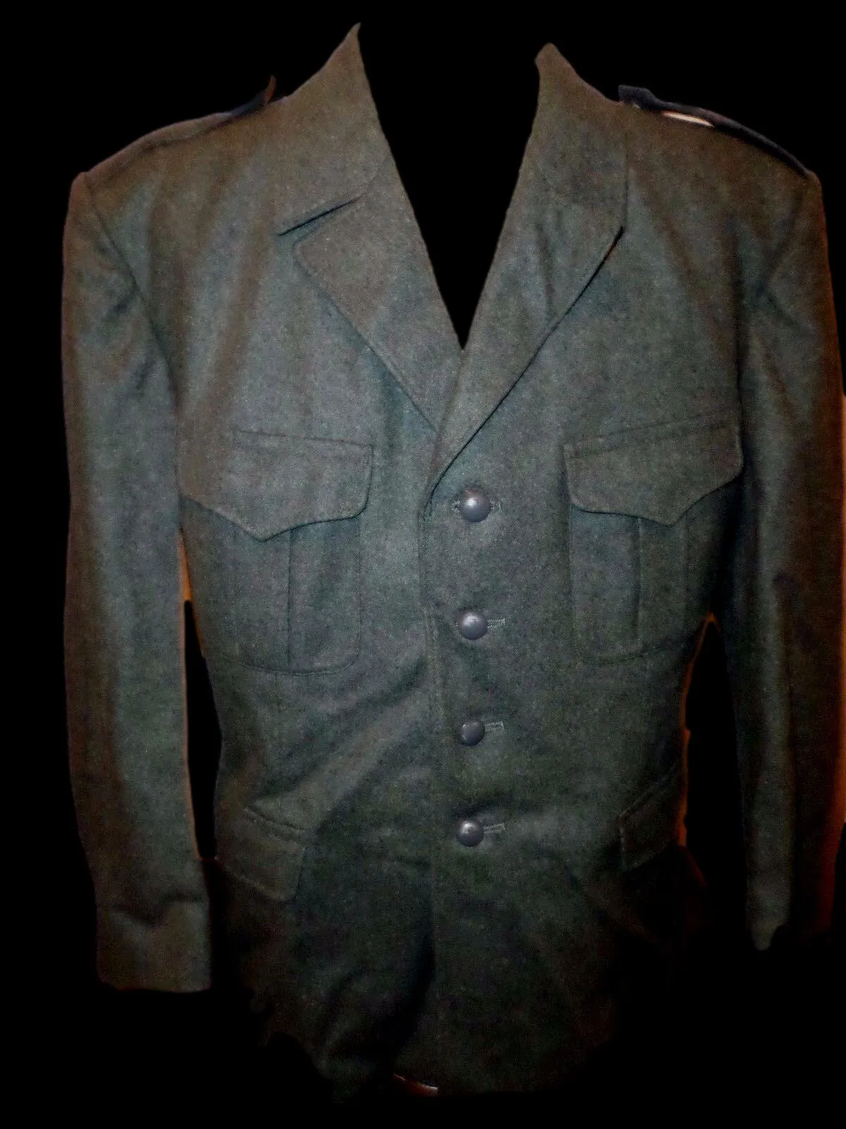 ORIGINAL SWISS MILITARY MEDIC JACKET COAT WOOL UNIFORM DRESS TUNIC