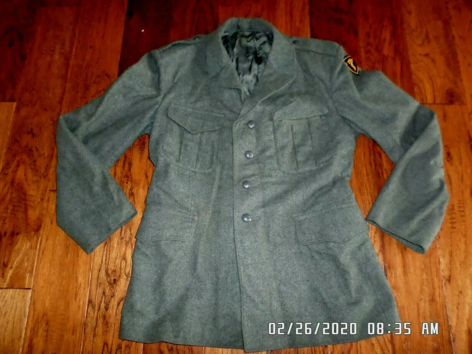 ORIGINAL SWISS MILITARY MEDIC JACKET COAT WOOL UNIFORM DRESS TUNIC