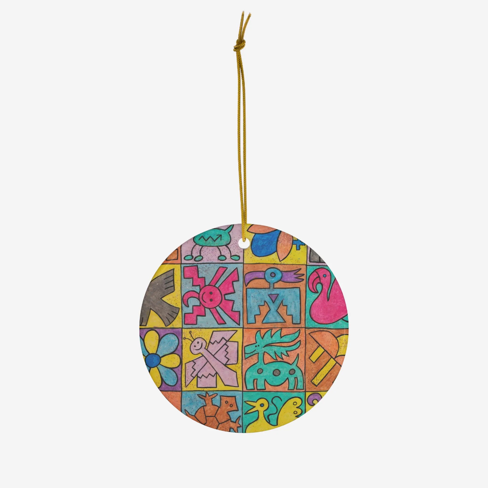 Play Time Ceramic Ornament