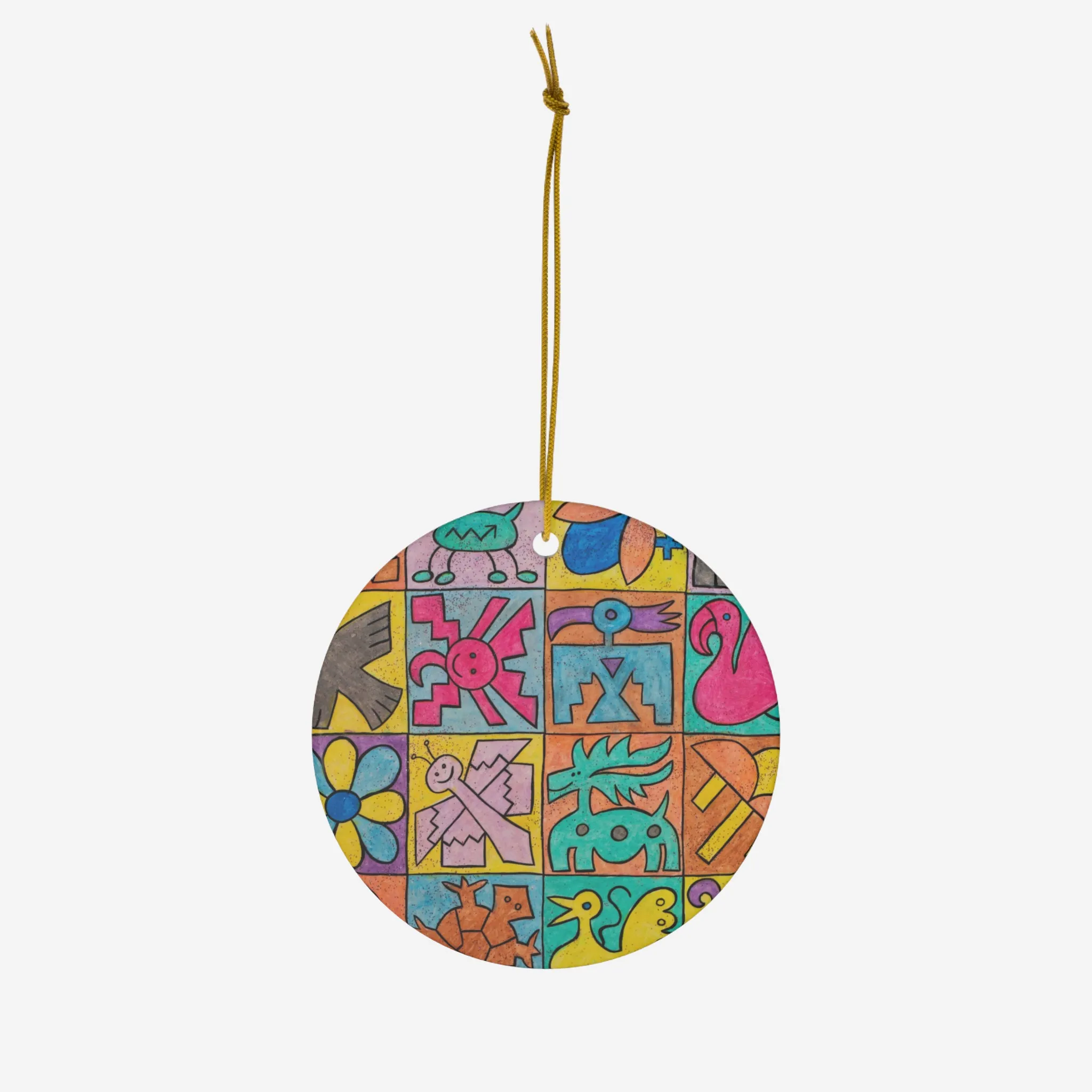 Play Time Ceramic Ornament