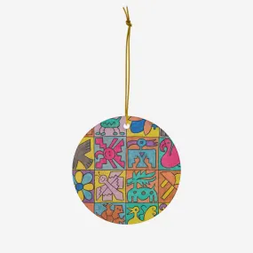 Play Time Ceramic Ornament