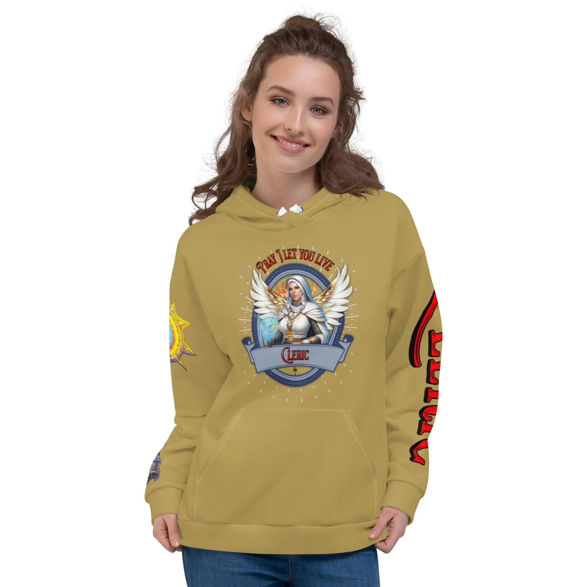 "Pray I Let You Live" Unisex Hoodie - Cleric