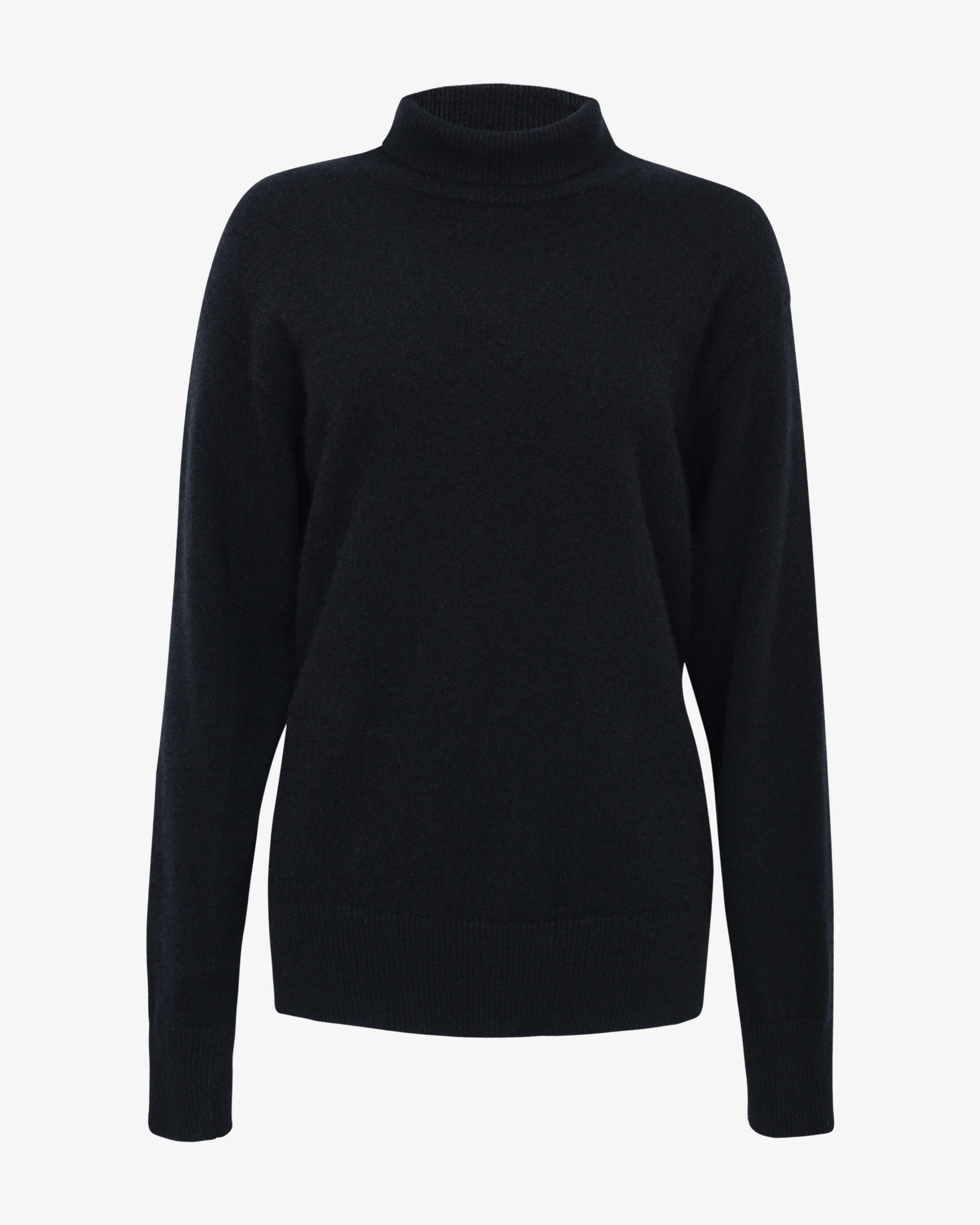 The Cashmere Turtleneck - Black
